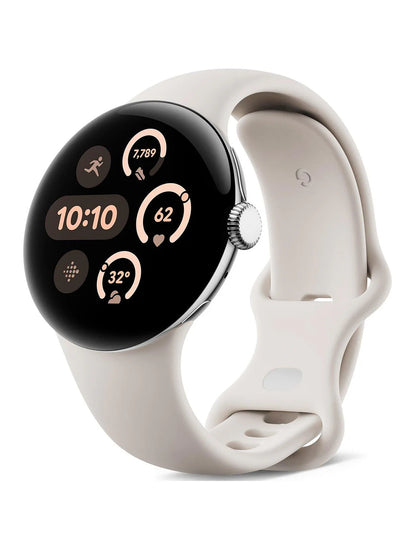 Pixel Watch 3: Elite Connectivity with GPS + LTE | Smart Health Tracking, ECG & SpO2 Sensor, Sleek Water-Resistant Build | 1-Year Warranty, Easy 14-Day Returns + Free Airpods Gift