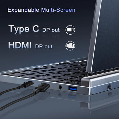 Rubymisland Mini Laptop 8" 2-in-1 (2 Year Manufacture Guarantee)